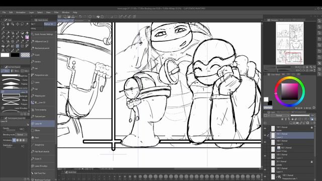 TMNT COMIC -THE OLDEST- PAGE 1 - MARKUS PATTERN DRAWS -{SPEEDPAINT} смотреть онлайн