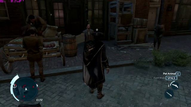 Assasin's Creed III 3 Gameplay on Radeon HD7770 смотреть онлайн