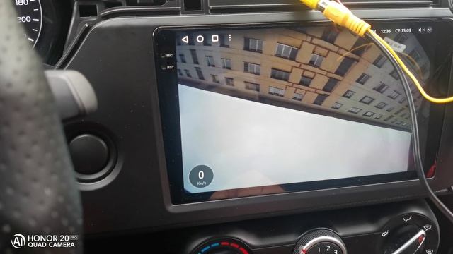 подключение камеры заднего вида Teyes