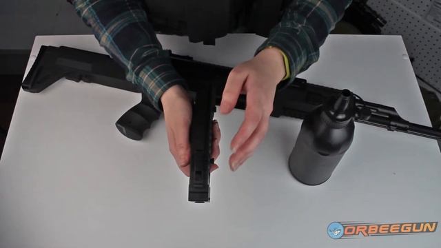 Автомат Орбиган AK12 - мощное оружие стреляет ОРБИЗ смотреть онлайн