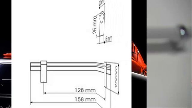 Рифленая мебельная ручка Gamet RU20 A0C00 G0004 смотреть онлайн