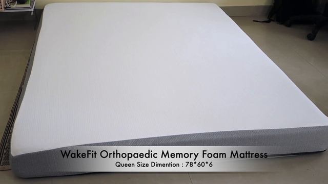 Wakefit Orthopedic Memory Foam Mattress(with cover) Unboxing and Review after 3 months Usage смотреть онлайн