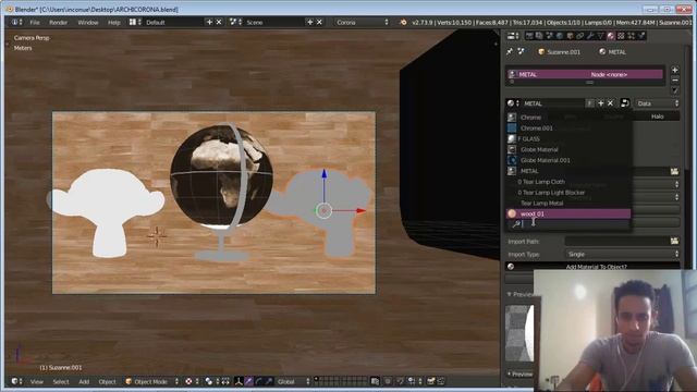 CORONA with BLENDER смотреть онлайн