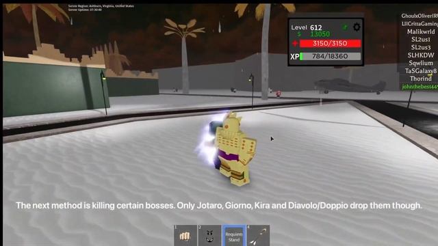 How to get a stand in jojos bloxxy adventure смотреть онлайн