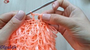 МЕШОЧЕК-МОЧАЛКА для мыла крючком/ Многофункциональный и удобный!