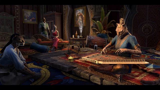 The Elder Scrolls Online: Elsweyr Qanun Performance - Val Vijah Va Rhook, Baandari смотреть онлайн