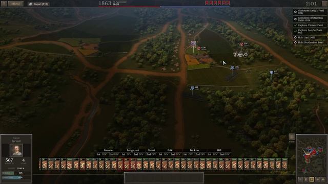 Ultimate General: Civil War Early Access - Battle of Chickamauga 3/3 смотреть онлайн