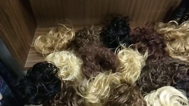 Шиньоны-резинки. смотреть онлайн