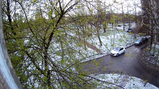 Санкт-Петербург 10 мая, снег смотреть онлайн