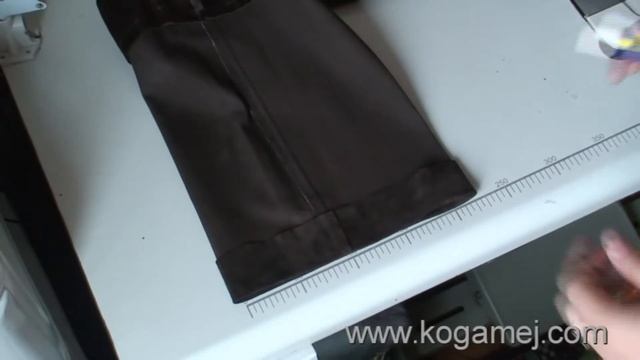 Подшив кожаных брюк. смотреть онлайн