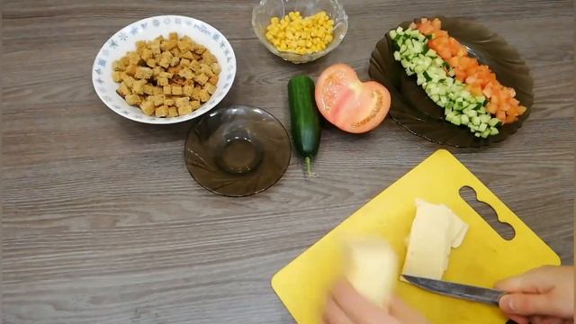 Салат Радуга. Самый вкусный и простой. смотреть онлайн