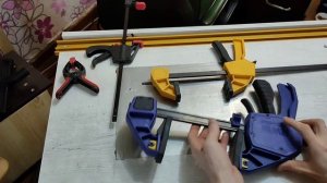 Быстрозажимные струбцины  пистолетного типа для столярки