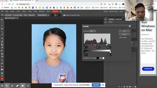 Photopea Tutorial | How To Create Passport Photos | Passport Photo DIY