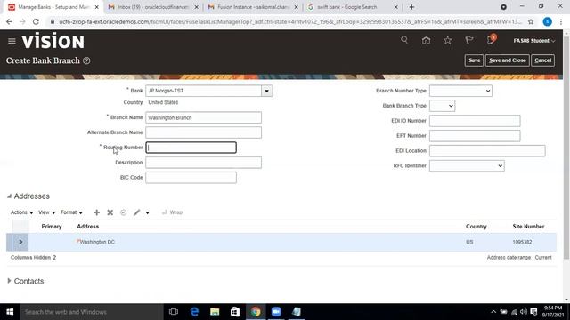 How to Create Bank, Bank Branch and Bank Account in Oracle Fusion Cloud| Payments Part1 смотреть онлайн