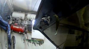 Таврия - установка замка от Калины на багажник с эл приводом