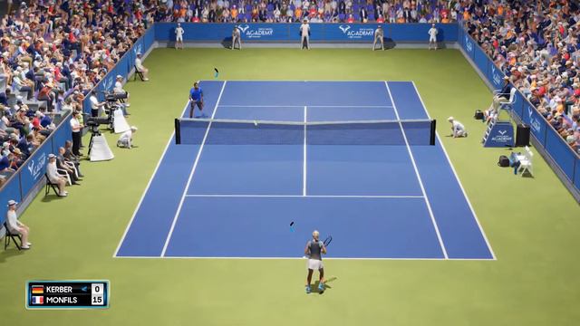 AO Tennis 2 - GAEL MONFILS VS ANGELIQUE KERBER