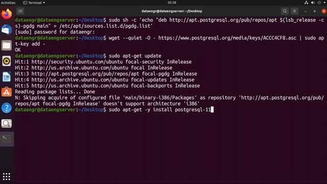[Data Engineering] 2.5 Install PostgreSQL смотреть онлайн