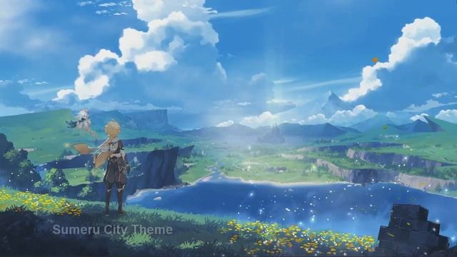 Genshin Sumeru OST 原神 Night Theme Mix | 1 HOUR Sumeru OST | anxiety calm relax study mussic смотреть онлайн