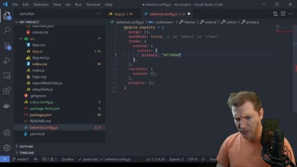 Tailwind CSS React Tutorial