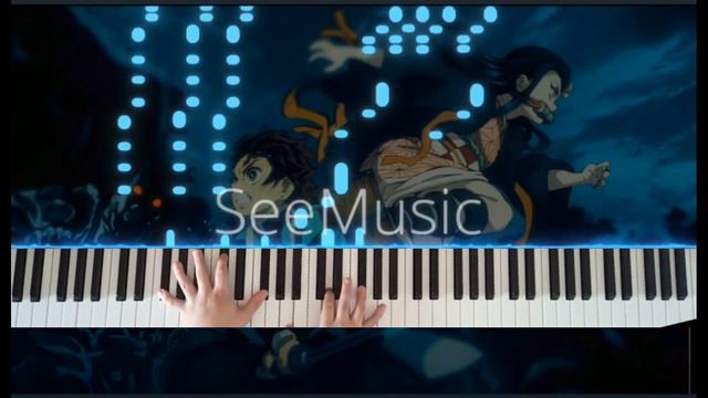 Gurenge - Demon Slayer OP (piano cover) смотреть онлайн