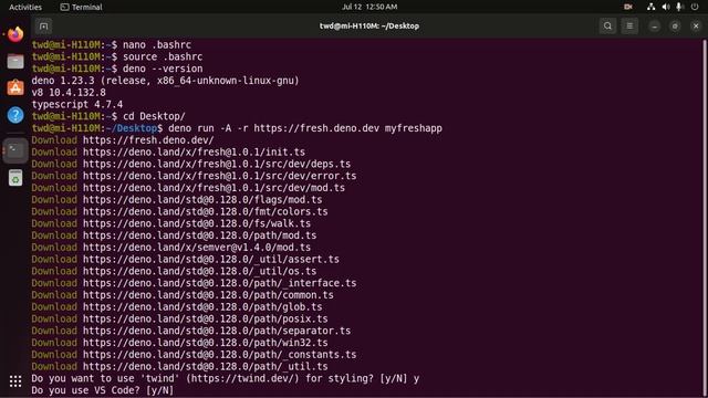 How to create and run a simple Fresh project with Deno JavaScript Runtime | Fresh JS Framework 202 смотреть онлайн