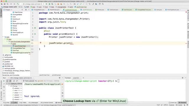 Change Maker Kata- Refactor to Strategy Pattern смотреть онлайн