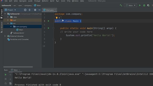 Уроки Java для начинающих #2 | Разбираем первую программу смотреть онлайн