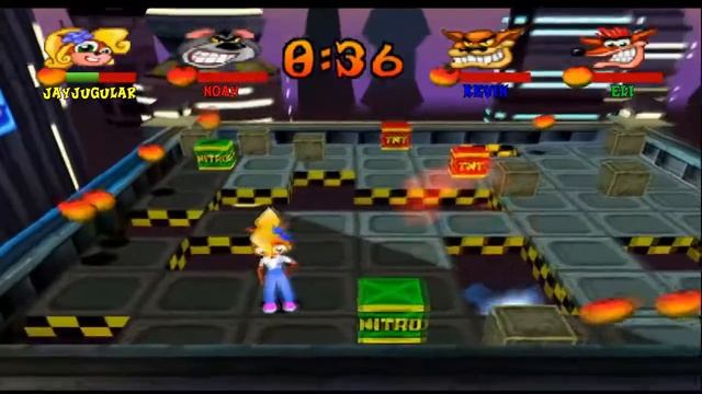 Crash Bash 4-Player Online (PARSEC) #4 - Spin Away From Me смотреть онлайн