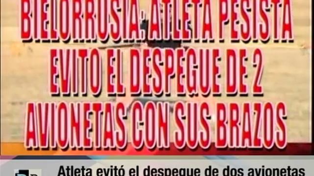 atleta avito el despegue de dos avionetas con sus brazos смотреть онлайн