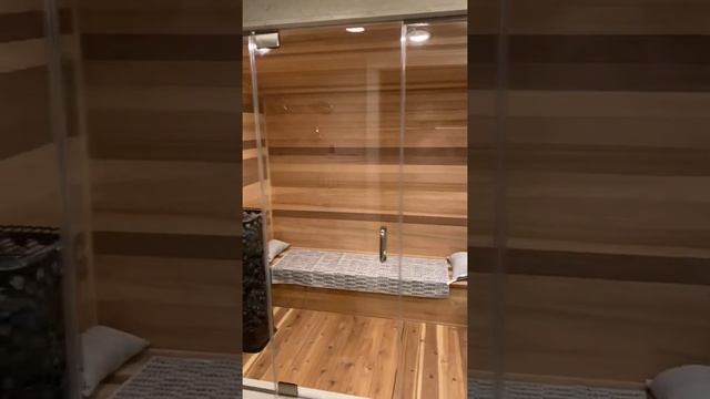 Frameless Steam Sauna & Shower enclosure with dry heat Sauna. 1/2" Low Iron Glass смотреть онлайн