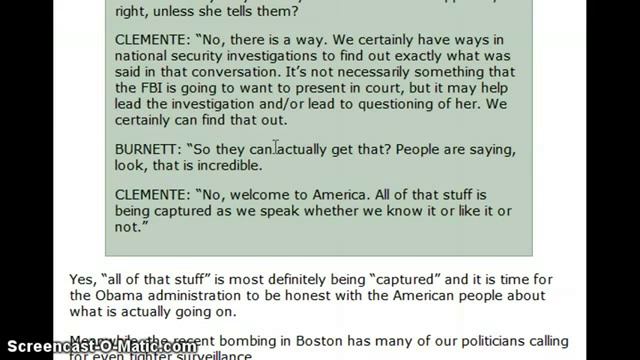 Red Alert ! The US. Government Is Monitoring All Calls, All Emails and All Internet Activity ! - Yo смотреть онлайн