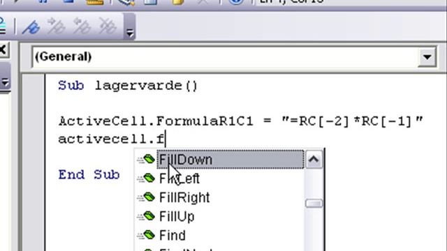 Excelmakro-skolan, del 5 | Excels VBA-editor смотреть онлайн