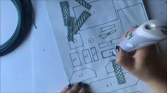 Танк. Поделка ко Дню Победы. 3д-ручка смотреть онлайн