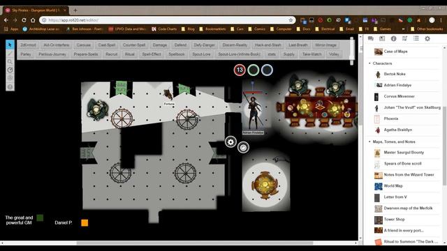 Roll20.net - Dynamic Lighting and Advanced Fog of War смотреть онлайн
