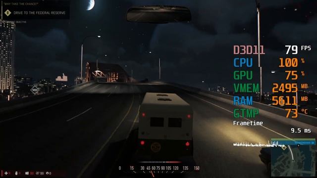 GeForce RTX 2060 -- Intel Core i3-8100 -- Mafia III FPS Test смотреть онлайн