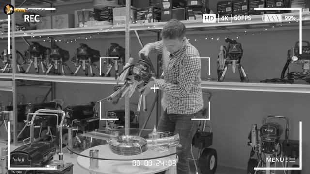 Новые окрасочные аппараты Yokiji