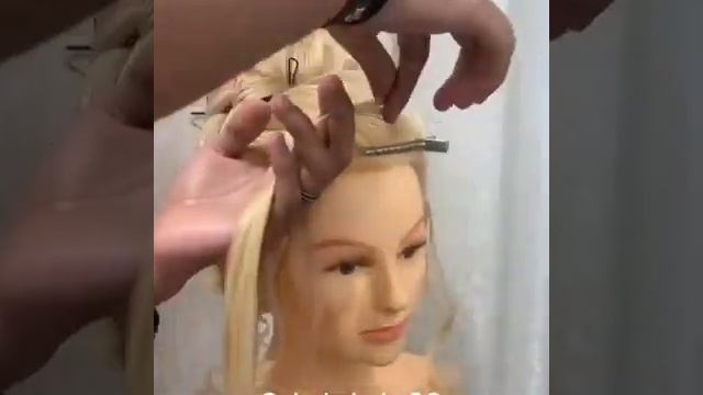 ЛЕГКАЯ И КРАСИВАЯ ПРИЧЕСКА ПОШАГОВО / СВАДЕБНАЯ И ВЕЧЕРНЯЯ ПРИЧЕСКИ 2021-2022 смотреть онлайн