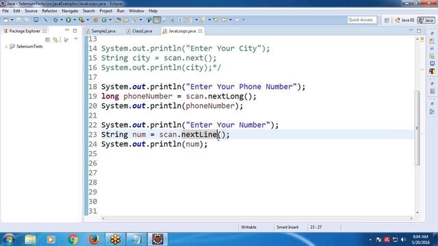 Java Tutorial 14: Java Input and Output смотреть онлайн
