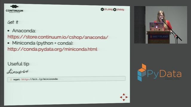Christine Doig - Reproducible Multi language Data Science with Conda смотреть онлайн