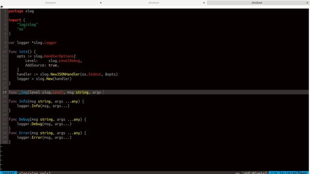Make #golang #slog return the right filename and number смотреть онлайн