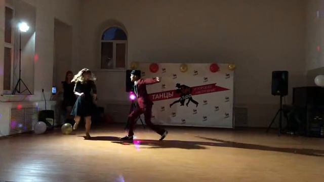 Блюз. Шоу-номер на Spring Party 28.04.18. Глеб Шустов и ученица Jam Studio Penza Екатерины смотреть онлайн