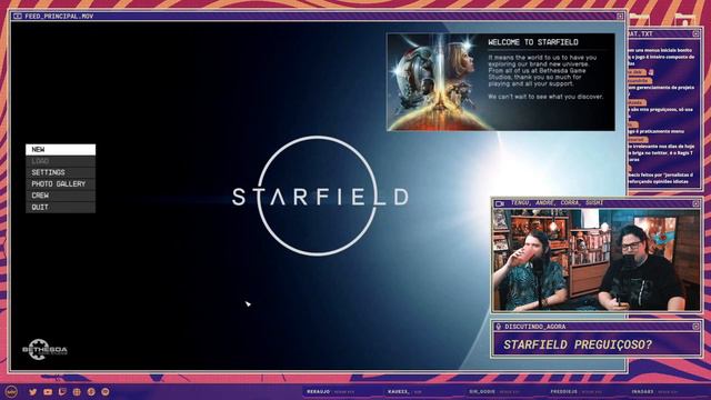 Menu De Starfield Causa Polêmica
