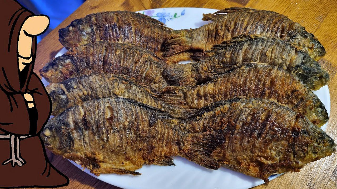 Жареный карась без костей, это просто и очень вкусно... смотреть онлайн