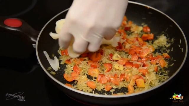 Паэлья с морепродуктами (paella) - видео - рецепт 