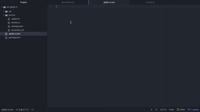 Automated deployments of Serverless Framework project with GitLabs смотреть онлайн