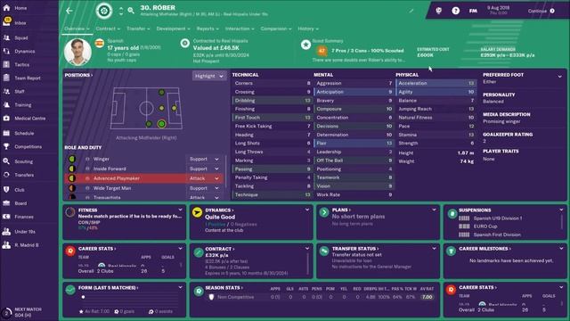 TOP 10 Spanish Wonderkids Under 1$ Million - Football Manager 2019 (FM19) смотреть онлайн