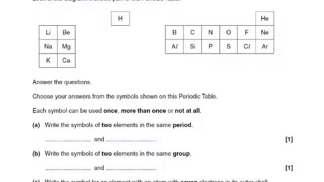 OCR Gateway B C4 Groups, Periods And Mendeleev (Foundation) смотреть онлайн