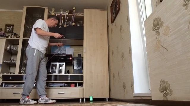 Скакалка. Первый результат скорости с гаджетом Tally Jump 55 прыжков смотреть онлайн