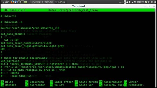 Linux Mint ohne Bash смотреть онлайн
