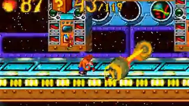 Crash Bandicoot - The Huge Adventure (GBA / Game Boy Advance) - How to get the Yellow Gem смотреть онлайн